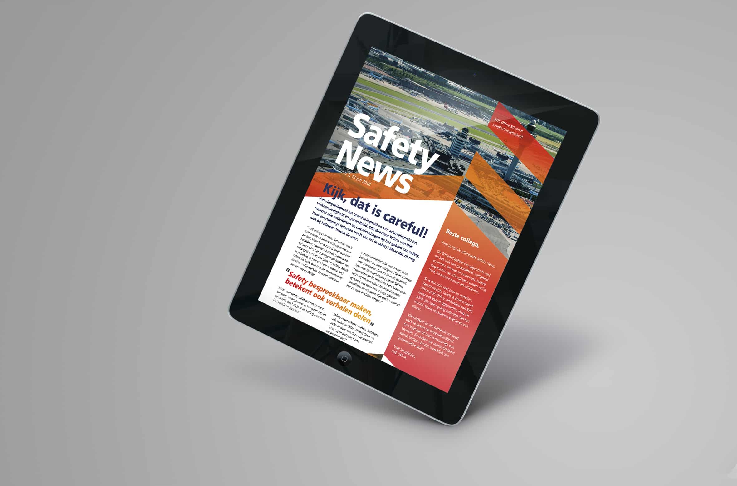 Schiphol Safety nieuws